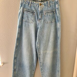 Old Navy High Rise Baggy Wide Leg Women's Jeans